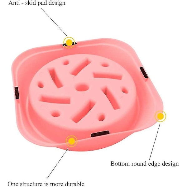 Hidas syöttökuppi koirille, hidas ja interaktiivinen ruokinta lemmikkieläimille Kestävä lahja