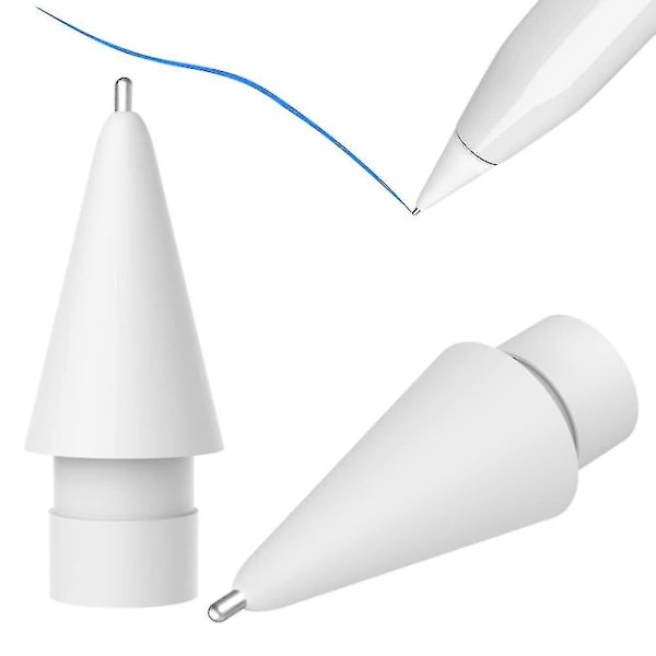 M3 Lang metallpenn tupp for Apple Pencil 1, 2