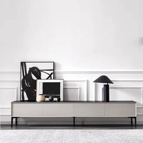 8 stk. sorte møbelben i metal, 13 cm sorte sofaben, moderne møbelben i metal til sofa, bord,[CO]