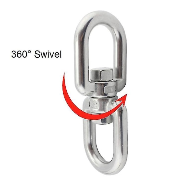 10mm 304 rustfrit stål universal roterende ring