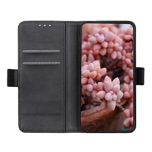 iPhone 12 Pro Max - Etui med magnetisk lukning - Sort Black Sort