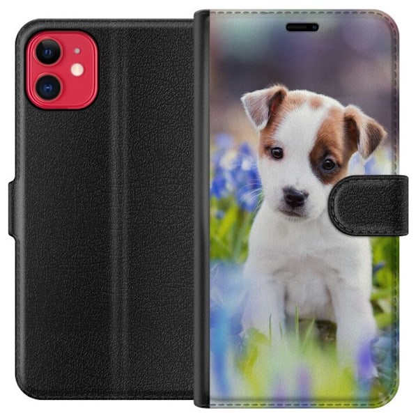 Apple iPhone 11 Wallet Case Dog