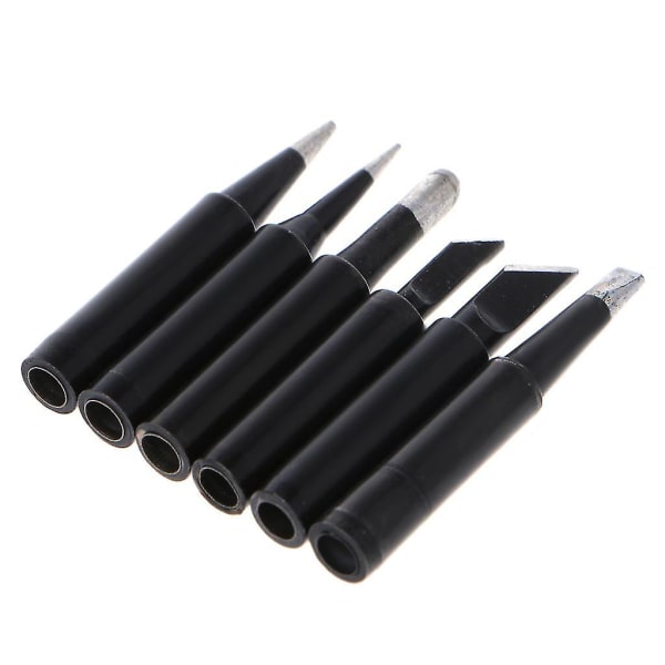 6 stk blyfri loddejernspisser 900m-t for Hakko 936 Saike 909d 852 9