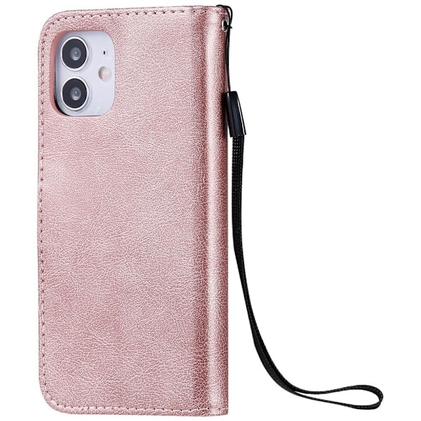 iPhone 12 Mini - Lompakkokotelo - Ruusukulta Ruusukulta Ruusukulta