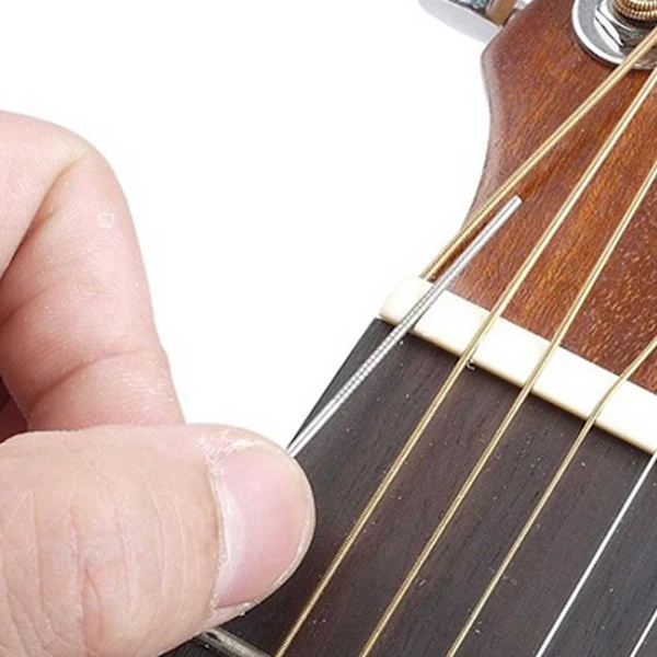 Gitarr översadel filverktyg set cirkulär och platt fil set för gitarrslipning[CO]