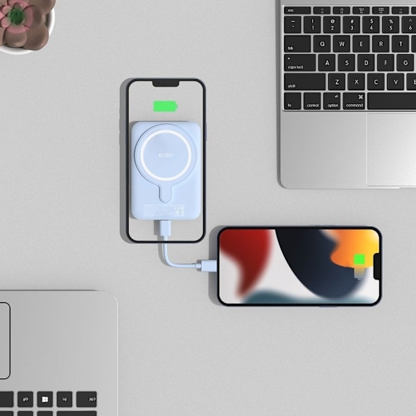 Tech-Protect 5000 mAh MagSafe Powerbank LifeMag Sininen