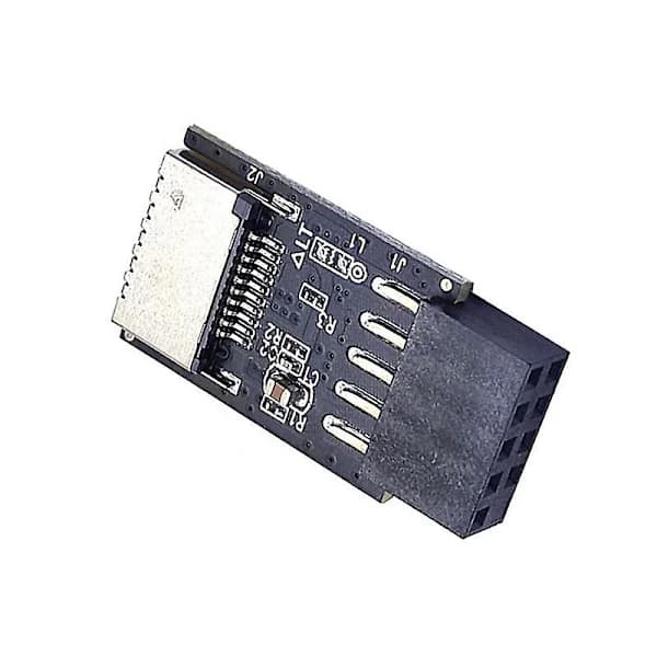 Emolevy Usb2.0 9pin - Type-c A-key Etuliitinmuunnin Usb3.2 Type-e Liitäntäotsikko Ad[CO]