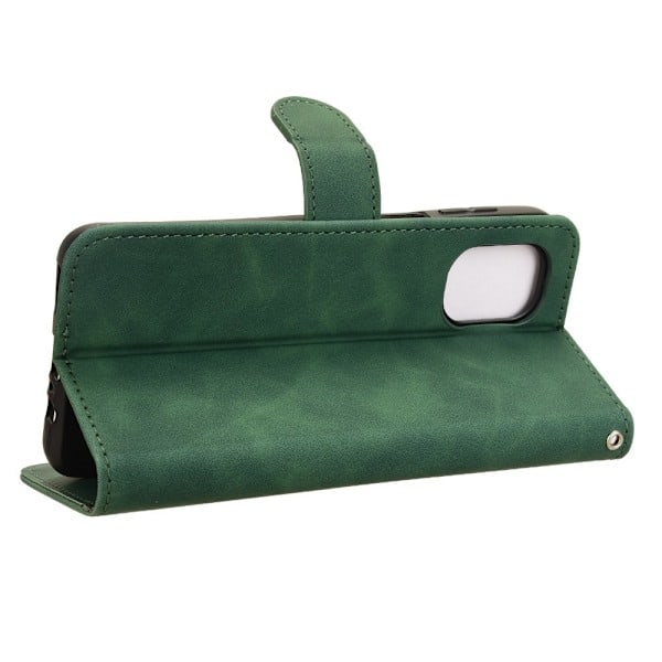 Motorola Moto G55 5G Etui Læder Grøn