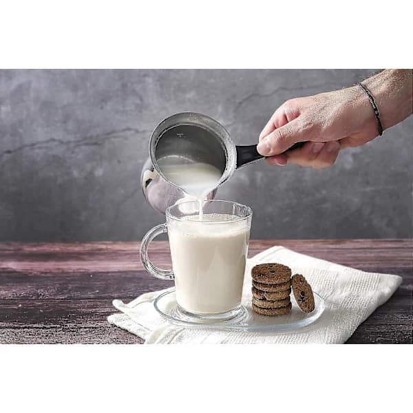 Tyrkisk Kaffekande | Kaffebrygger i Rustfrit Stål | Varmer til Kærnemælkssovs | Lille Varm Gryde til Kogeplade[co]