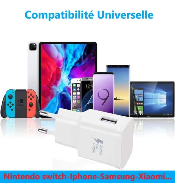 Laddarpaket - Motorola - Edge 50 Pro - Snabbladdning 3A - USB-C-kabel - Optimal säkerhet
