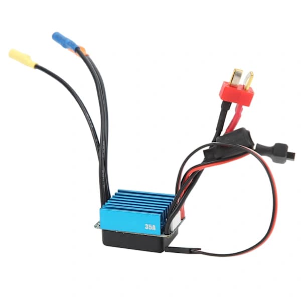 Vanntett 35A Sensorløs Børsteløs ESC Hastighetskontroller for 1/10 1/14 1/16 1/18 RC Bil[co]