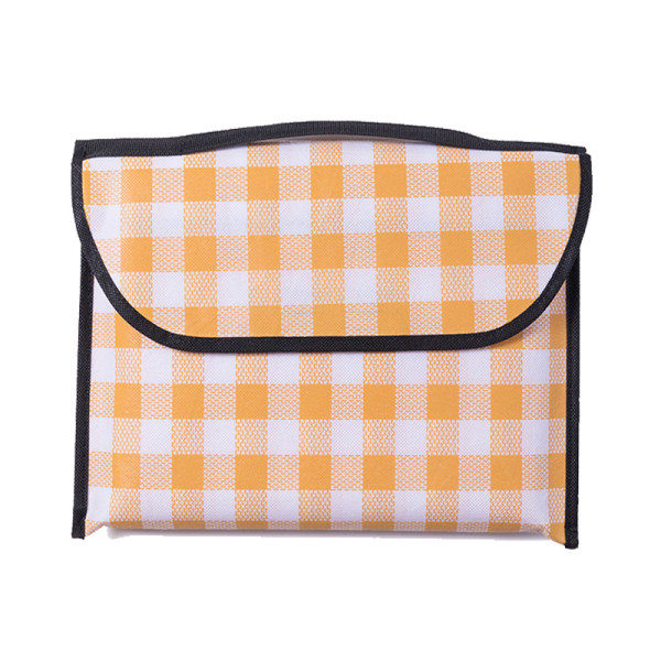 Sammenfoldelig Bærbar Picnicmåtte Vandtæt Oxford Klud Picnic Tæppe Udendørs Indendørs Vandring Strandmåtte (180x150cm)