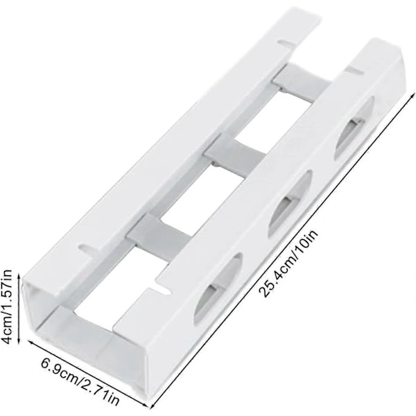 Kabelorganiser, skrivebordskabelorganiser, kabelstyring til arbejdspladsen, kabelopbevaring