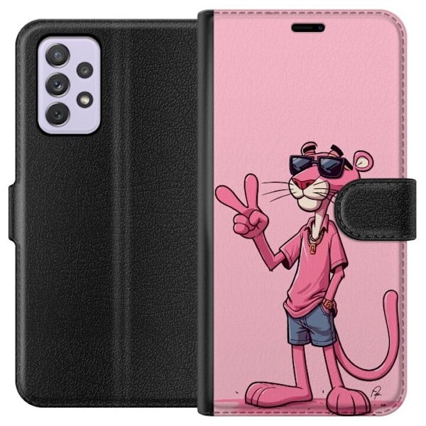 Samsung Galaxy A52s 5G Lompakkokotelo Pink Panter Peace