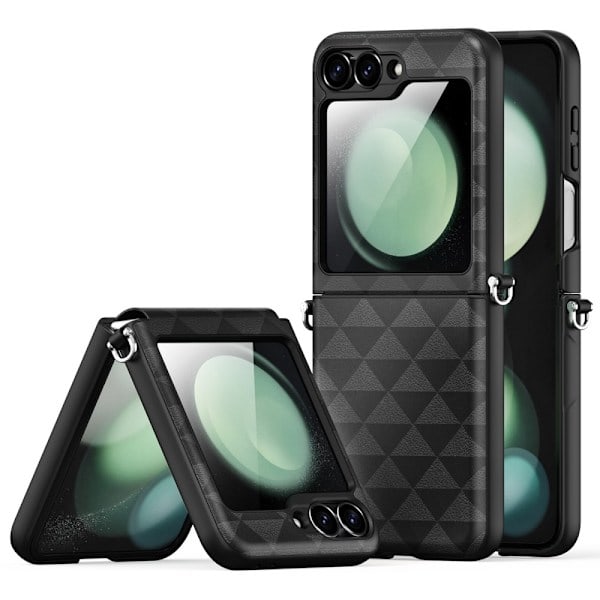 DUX DUCIS Galaxy Z Flip 6 Cover Fitt Series Kortholder Sort
