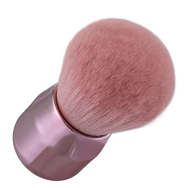 Neglekunst støvfjernerbørste, neglebørste for rengjøring, sminkebørste myk multifunksjonell børste (rosa)