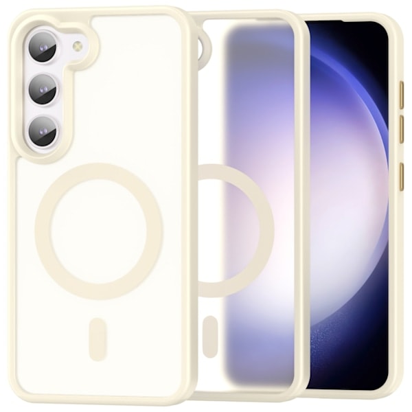ColorPop Samsung Galaxy S23 Plus Kuori CH MagSafe Matt Off White