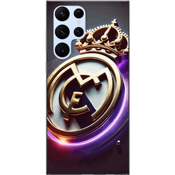 Samsung Galaxy S22 Ultra 5G Läpinäkyvä Kuori Real Madrid CF
