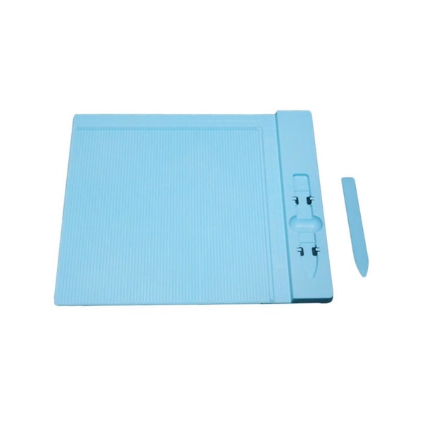 Papirkutter og brettebrett i håndverkpapir: Papirkutter, brettebrett, bretteverktøy med papirbretting, for å lage scrapbooking, kort, kuponger og bilder
