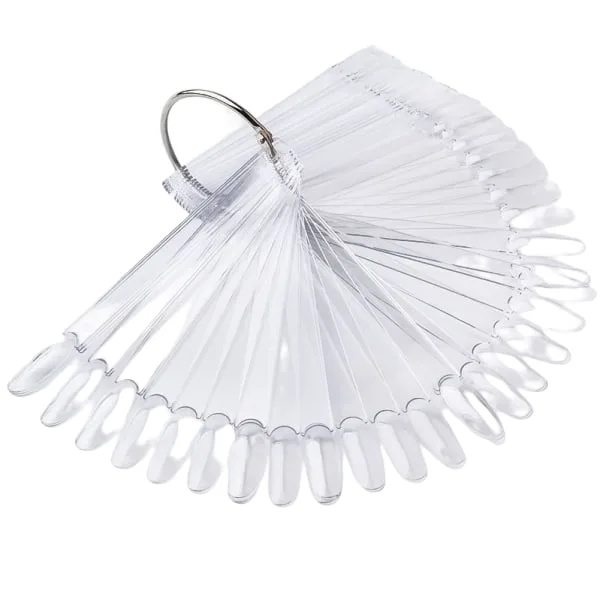 Display tips / display för nagellacksprover 50 tips Transparent[co]