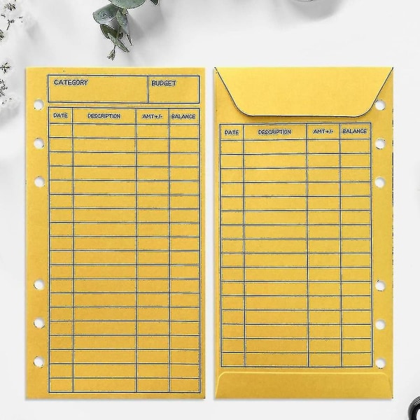 36 st budgetspårare budgetark kontantkuvert pengar kuvert för spårning budget pengabesparing
