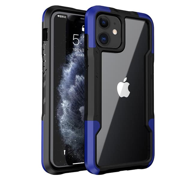 iPhone 12 - Stilfuldt Stødabsorberende Cover Orange