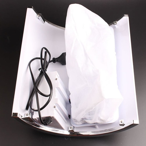 10 st Dammsugarpåsar för Naglar, Non-woven, Dammsugarpåse för Nagelkonst, Vit