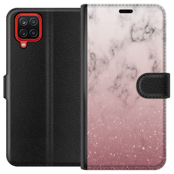 Samsung Galaxy A12 Lommeboketui Rosa
