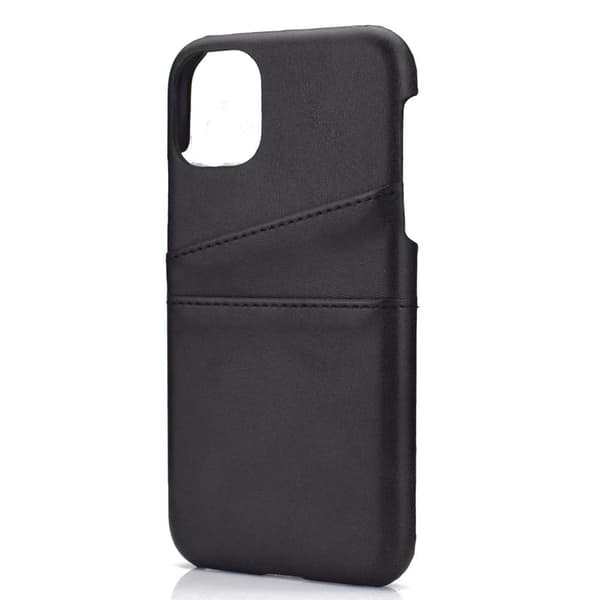 iPhone 12 Pro Max - Praktisk skal med kortholder Ljusbrun
