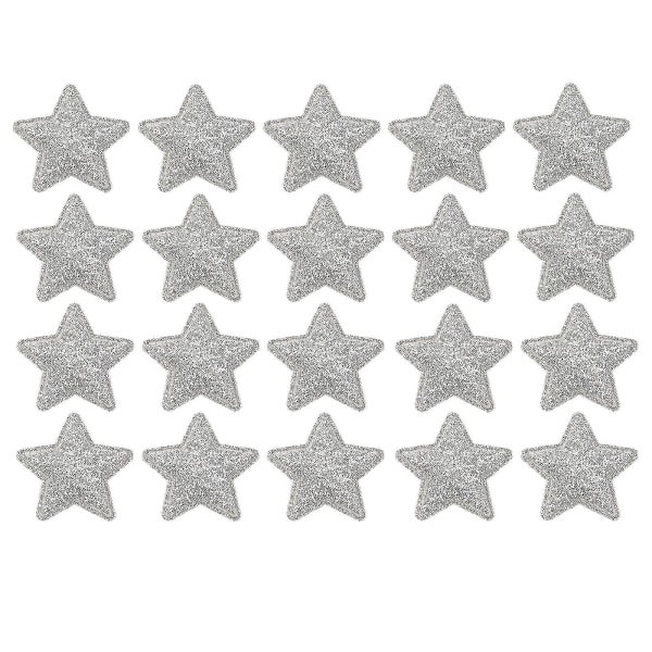 100 stk stjernelapper glitterlapper glitter stjerneapplikasjoner