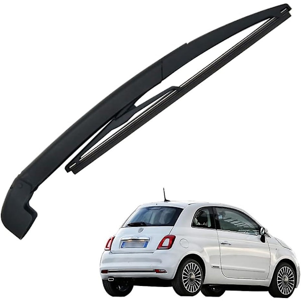 Car Rear Windscreen Wiper And Arm Set For Fiat 500 (2007-2011)