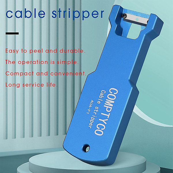 -f1 Optisk Fiberkabel Stripper 8.5mm Kabelhylse Slitter Langsgående Stripper Kabelkappe Kutt