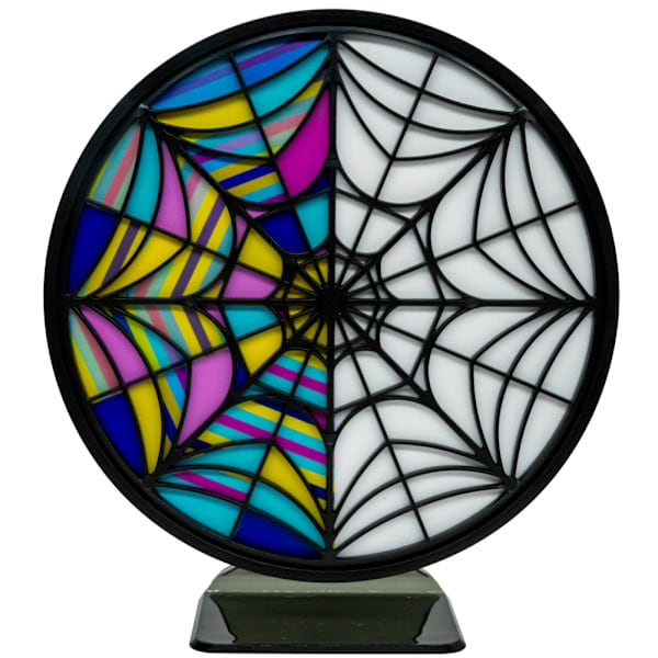 Onsdag Ophelia Hall Vindueskarm Lampe En Størrelse Sort/Multifarvet Black/Multicoloured One Size Transparent