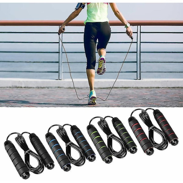 Bärbar hopprep med belastning, Healwe inomhusträning speciell Pvc hopprep