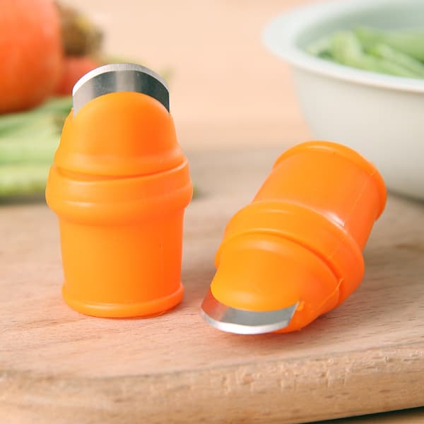 Thumb Cutter Garden Tool Pruning Shears Garden Picking Plant Vegetable Separator Finger Tool Multifunction Kitchen Cutter