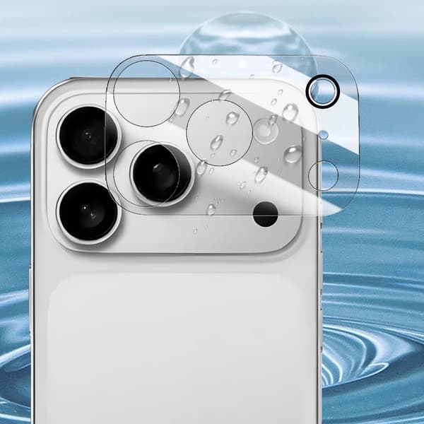 iPhone 17 Pro Suojalinssi 3-pakkaus Läpinäkyvä & Joustava