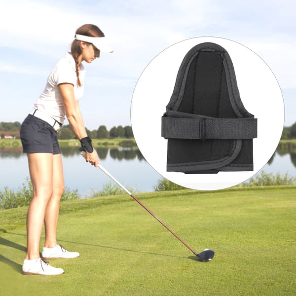 Golf Wrist Brace Correction Swing Training Equipment Accessory Arm Correction Aid Black 1.7