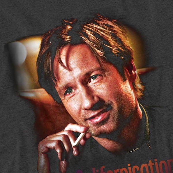 Californication Unisex Voksen Ryger T-Shirt XL Koksgrå Charcoal XL