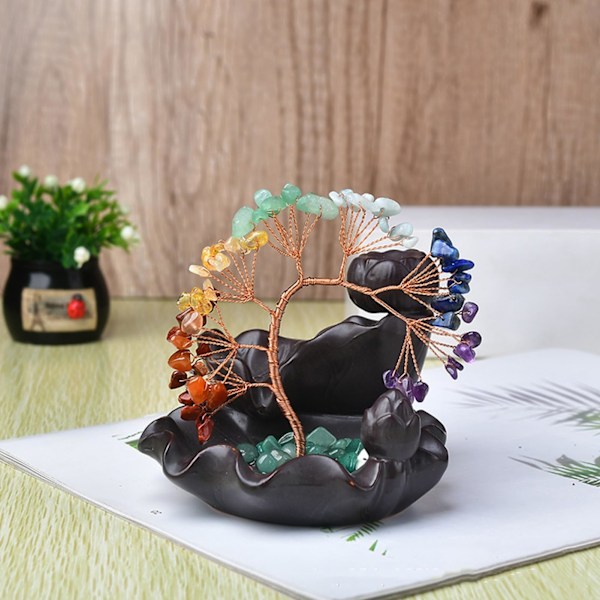 Måne Røgelse Kegleholder Røgelse Brænderholder Unik Røgelse Kegle Brænder, Desktop Keramik Ornament til Hjemmedekoration