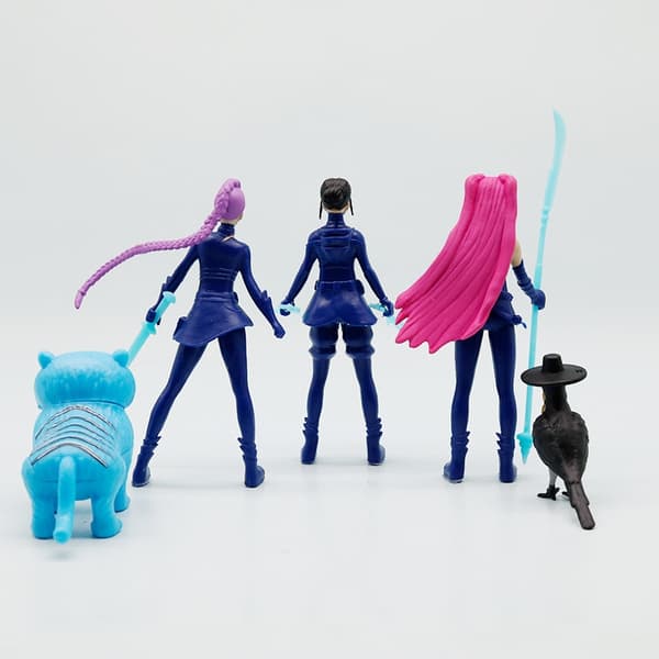 5-pakning Kpop Demon Hunter Actionfigur 1