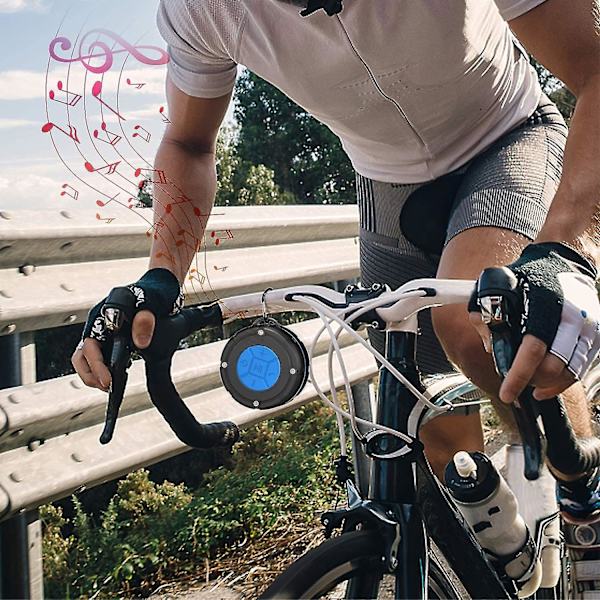 Bärbar Bluetooth-högtalare, Vattentät Ipx7 Trådlös Duschhögtalare Bluetooth 4.2 Hög
