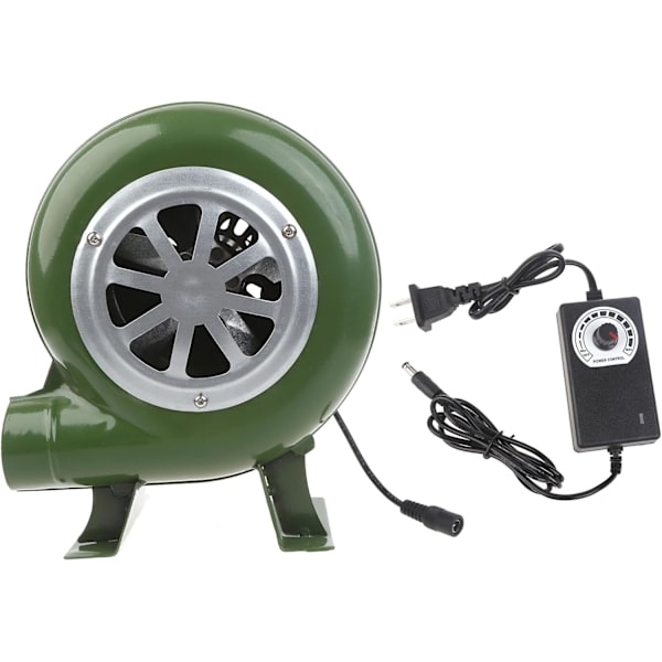 aftfull BBQ Vifte Grill Kullstarter BBQ Vifte, Røyk Elektrisk Vifte AC100-240V 2900rpm Justerbar Rask 80W - Euro Standard