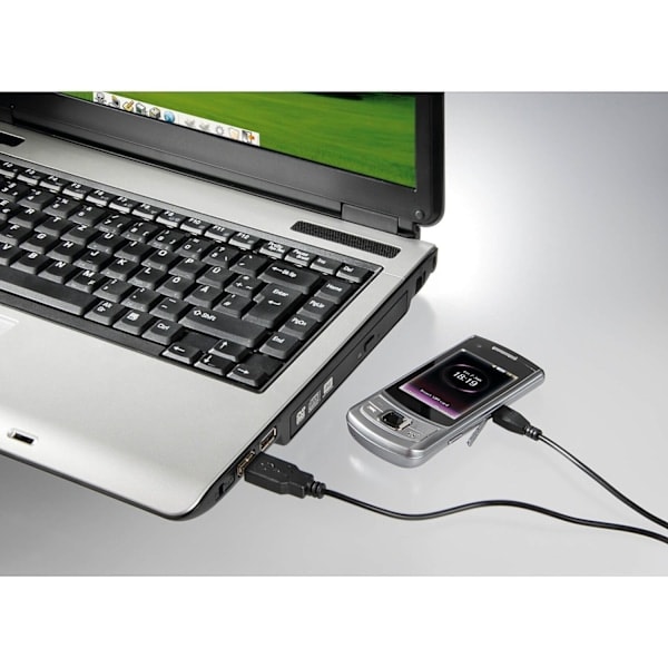 HAMA Micro-USB Ladekabel 140cm - Sort