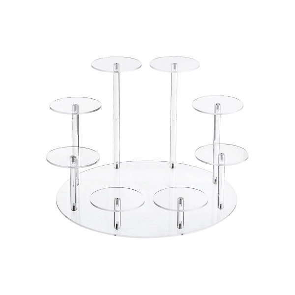 Stand - Multilevel Acrylic Risers For Display - Collection Organizer Holder For Figures,toys Dolls