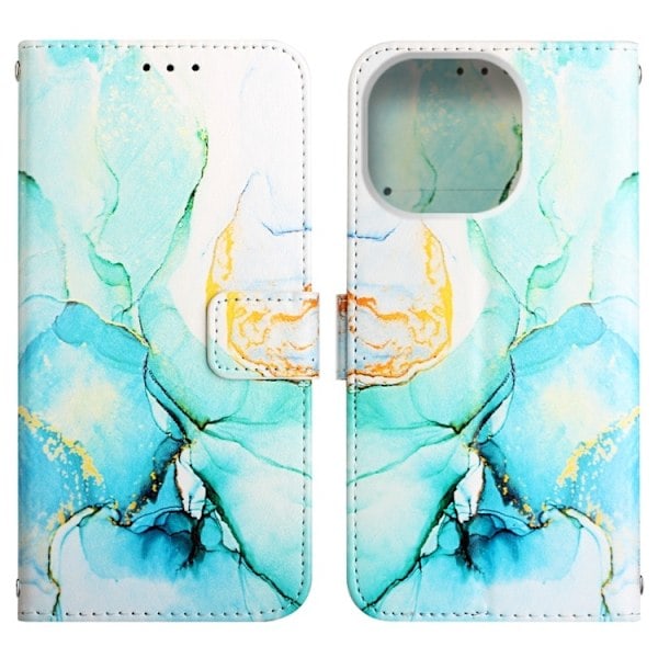 iPhone 14 Pro Skal Marmor Grön