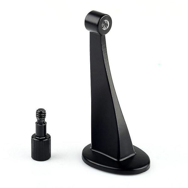 Kikkertstativadapter, stativadapter til kikkert, sort holdbar metal kikkert adapter, monter stativbeslag til kikkertteleskop