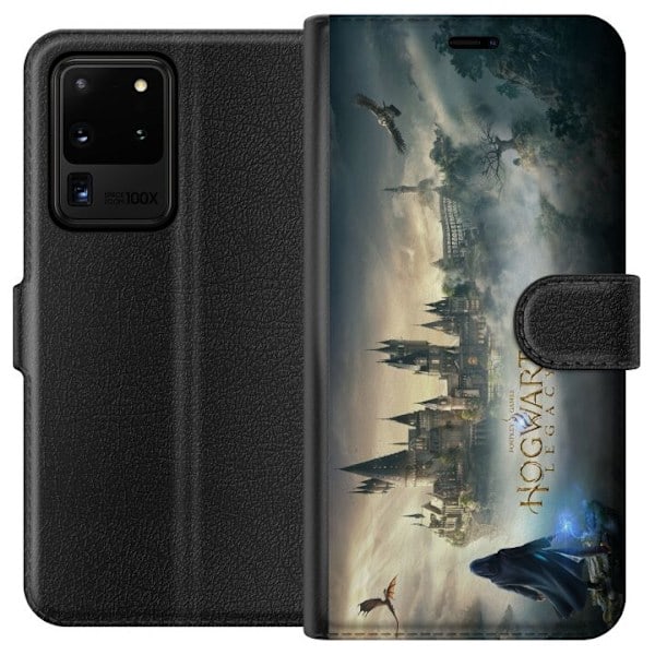 Samsung Galaxy S20 Ultra Lompakkokotelo Harry Potter Hogwarts