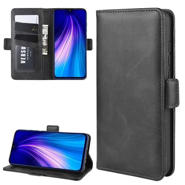 Xiaomi Redmi Note 8T - Pung Etui - Sort Black Sort