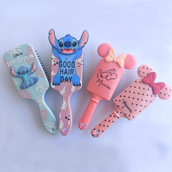 Luftputemassasjekam Minnie Mus tegneserie animefigurer barnekam hårbørste zdq
