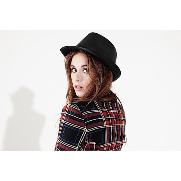 Beechfield Unisex Fedora Hat Sort Black S/M